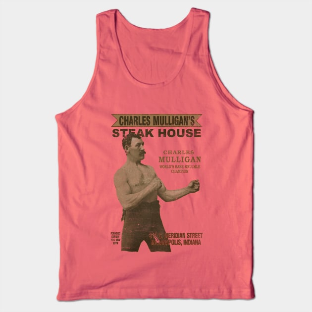 Parks and Recreation Charles Mulligan's Steakhouse Tank Top by Bigfinz